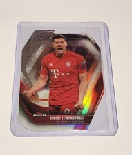 2019-20 Topps Finest UEFA CL Robert Lewandowski Finest Performers Die-Cut