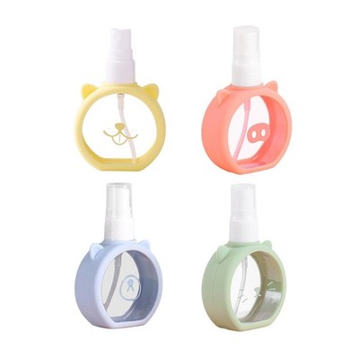 Mini Sprühflasche Reise Nachfüllflasche 55ml leicht robust Fluggröße