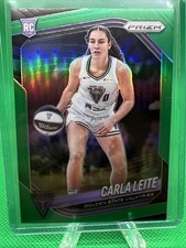 2025 Panini Prizm WNBA CARLA LEITE #6 RC Rookie GREEN PRIZM Valkyries