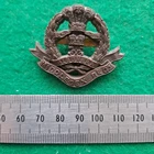 WW2 The Middlesex Regiment Plastic Economy Issue Cap Badge
