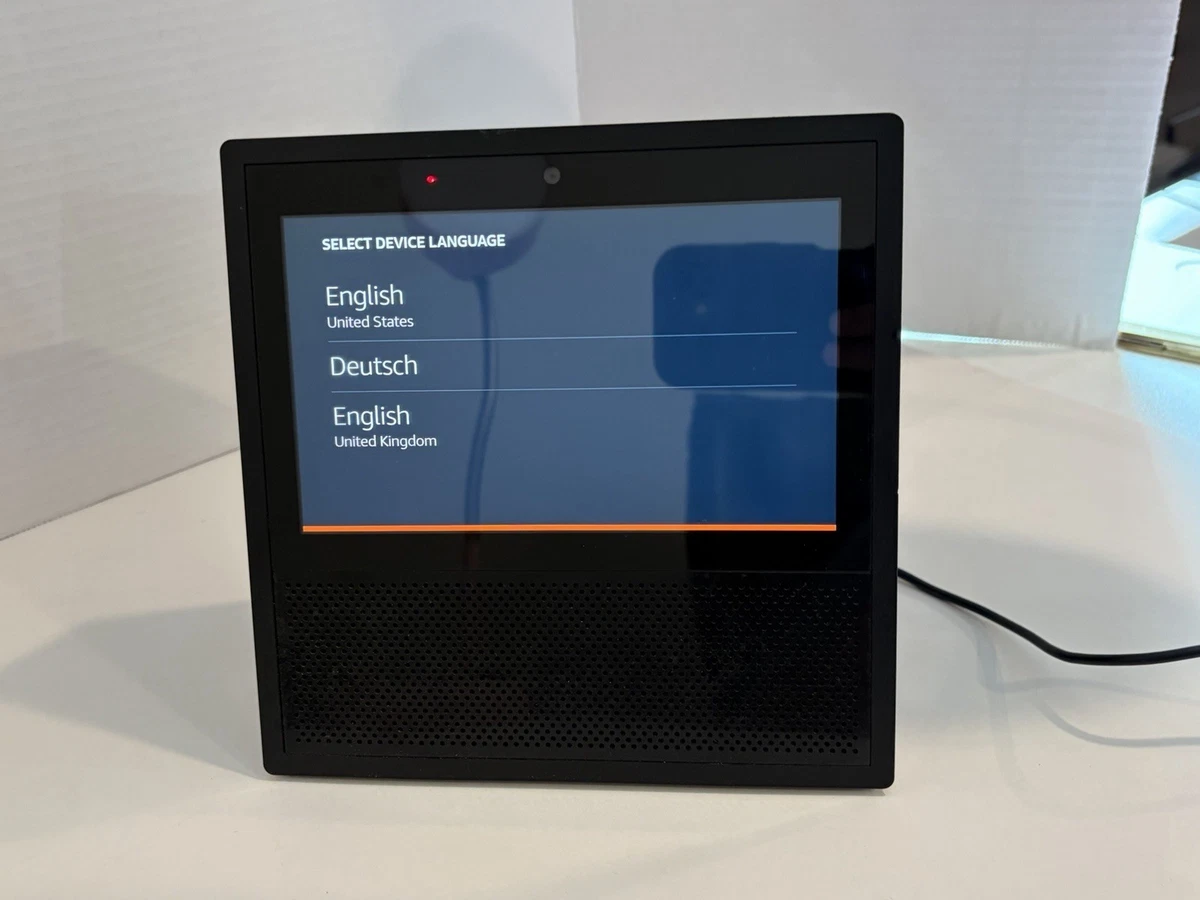 Amazon Echo Show (1st Generation) Alexa Black Smart Speakers for