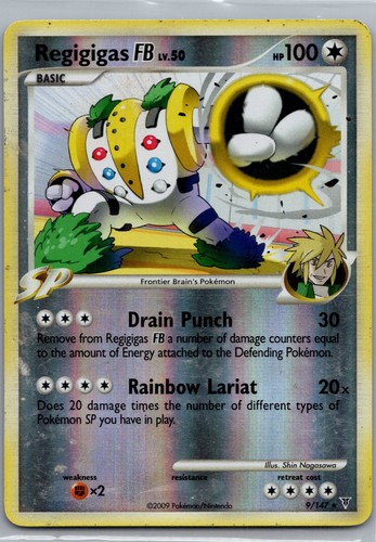 Regigigas FB 9/147 Supreme Victors Reverse Holo HP Pokemon