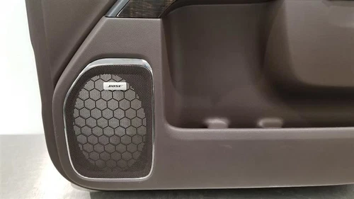 16 GMC SIERRA DENALI 2500 DOOR PANEL FRONT PASSENGER COCOA DUNE CREW CAB - Picture 9 of 12