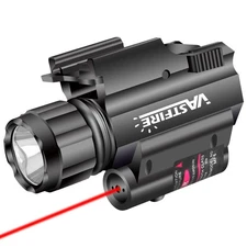 Red/Green/Blue Laser Flashlight Combo 2000Lumen Light with Picatinny Rail