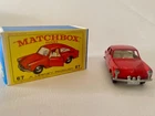 Vintage 1960s Matchbox Lesney Volkswagen 1600 TL #67  In The Original Box
