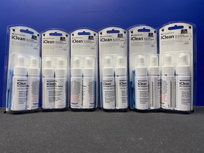 NEW LOT OF 6 MONSTER ICLEAN SCREEN CLEANER V3 FOR IPHONE AND IPOD SMART PHONE