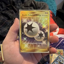 Pokémon Double Colorless Energy Secret Rare Holo SM Guardians Rising 166/145
