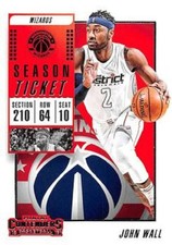 2018-19 Panini Contenders #69 John Wall Washington Wizards