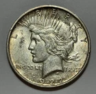1922 D Peace Silver Dollar (90% Silver) ~ BU