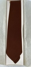 Vintage 1950's Boy Scouts of America Official Explorer Brown Necktie in Box BSA