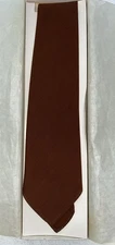 Vintage 1950's Boy Scouts of America Official Explorer Brown Necktie in Box BSA