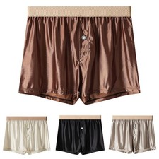For Daily Wear Ice Silk Underwear Casual Wear Breathable Material Comfort Fit