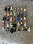 Lego Star Wars Mini figures Lot Of 37 All Good Condition