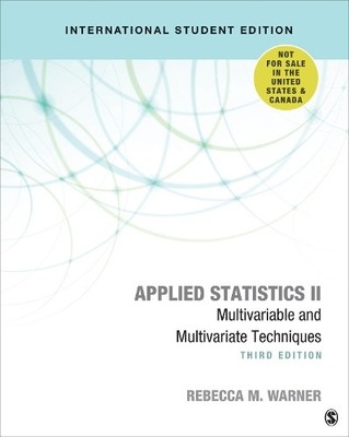 Applied Statistics II - International Student Edition by Rebe... - 9781071807712