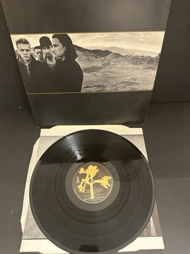 U2 – The Joshua Tree Vinyl LP - 1987 - Island 90581-1 - Translucent - VG+/VG+