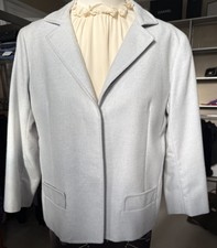 JIL SANDER Vintage Jacket Uk 14 Pale Blue Cas...