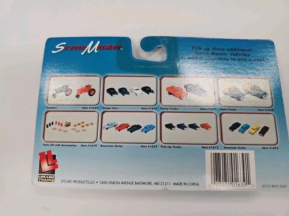 Scene Master 1639 HO Cement Mixer Truck Life Like Trains Vehicles, Layouts. LK - Image 2 of 2