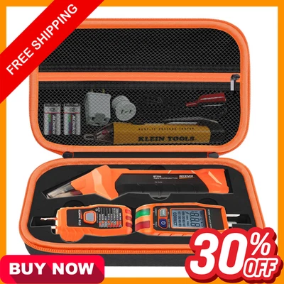 BRANDED Klein Tools ET310 AC Circuit Breaker Finder with Integrated GFCI ONLY CASE Black