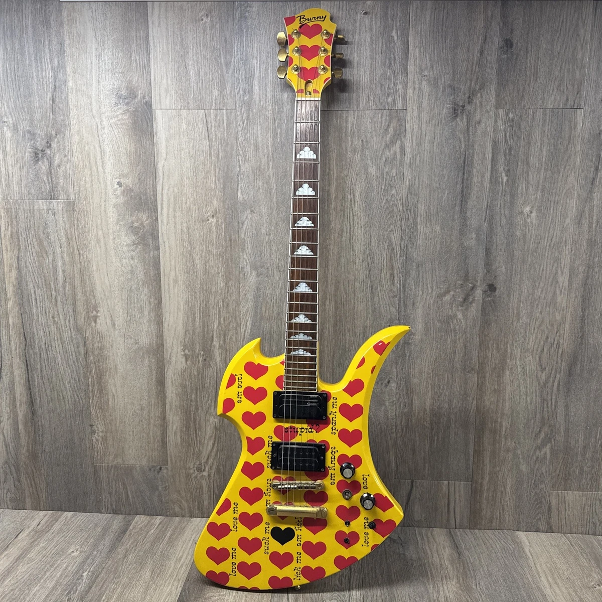【ほぼ新品】Burny SRLS TVイエロー　P90　FERNANDES Burny Yellow Electric Guitars for sale | eBay