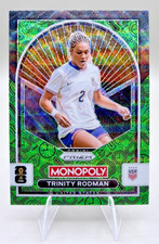 2026 Panini Monopoly Prizm World Cup Trinity Rodman #94 Green Wave Prizm USA