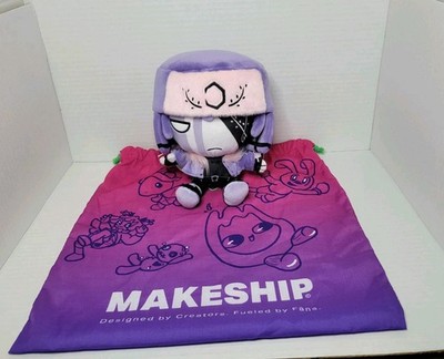 Makeship Ruv 2.0 Plushie By Mid-Fight Masses Team Video Game Plush - NEW!