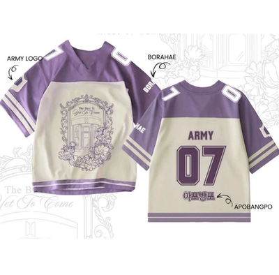 BTS APOBANGPO JERSEY FOR ARMY CELEBRATORY FREESTYLE SHIRT 2025