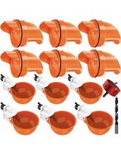Chicken Feeder No Waste Automatic Poultry Feeder Ports Chicken Feeders and Water