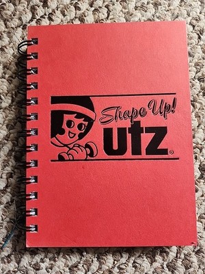 UTZ Shape Up! Nutrition Log Book & Exercise Tracker Food Journal Spiral Rare