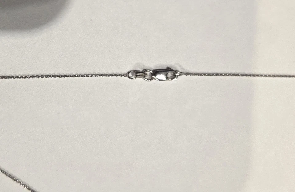 Auténtico Collar Cruz Bebé Diamante Pequeños Tesoros por Roberto Coin Foto 3 de 4