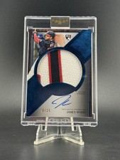 2025 Topps Five Star Jumbo Patch Autograph Prime Blue James Wood #JPA-JWO /25