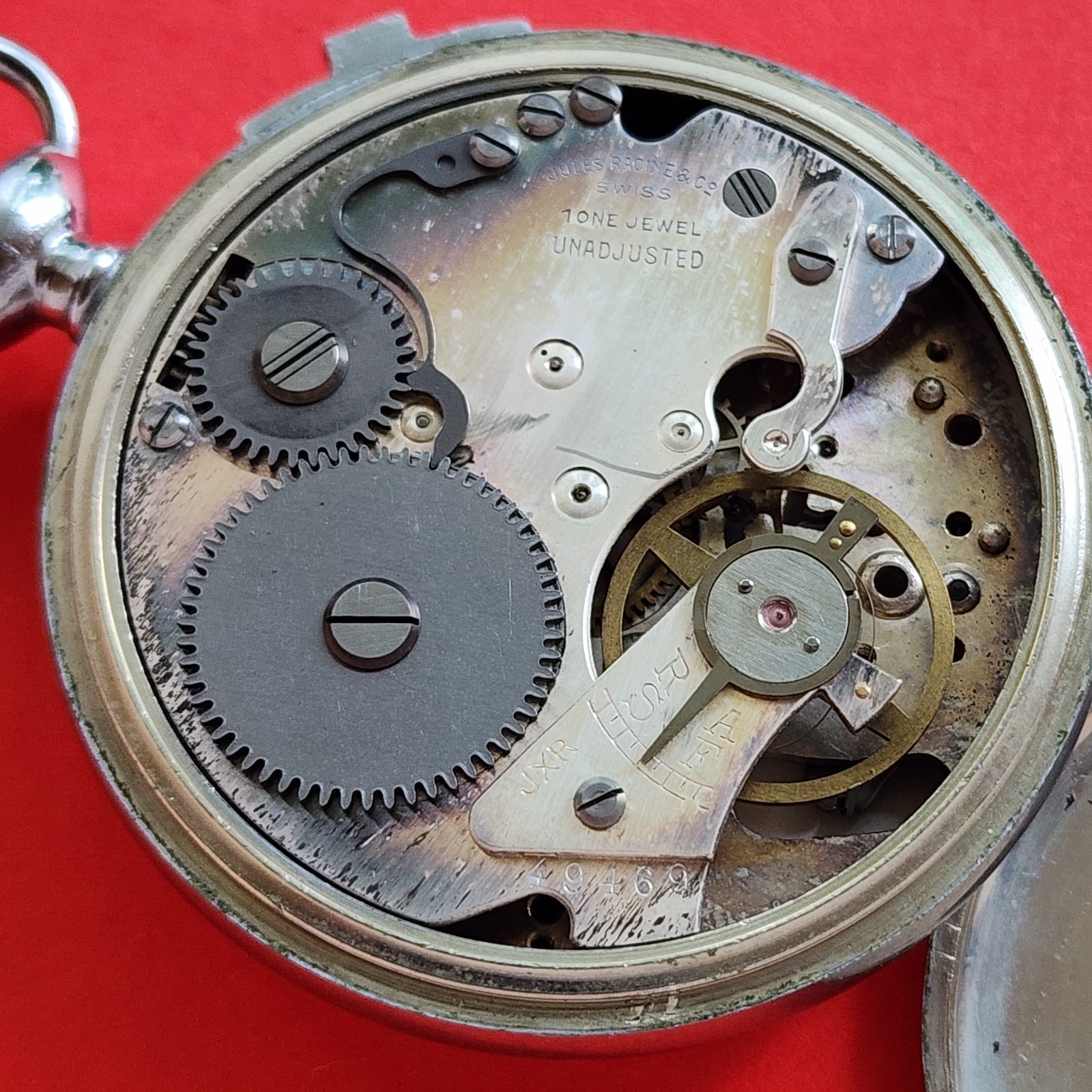 Gallet Decimal Timer Stop Watch Timer Swiss Chron… - image 7