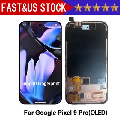 For Google Pixel 9 Pro OLED Display LCD Touch Screen Digitizer Replacement Frame
