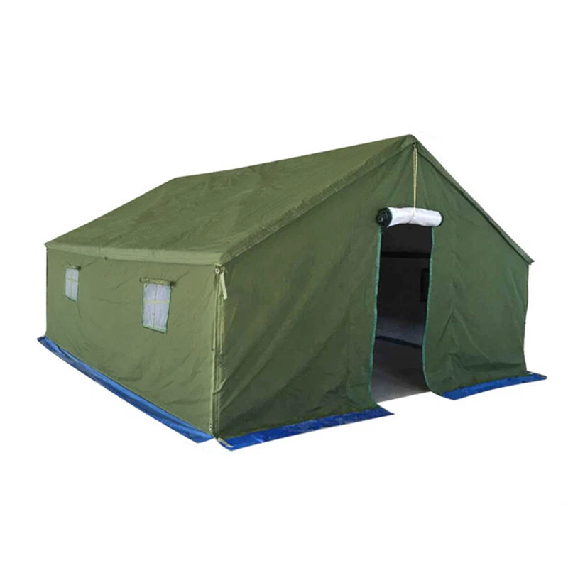 Waterproof Four Seasons Canvas & Oxford Cloth Army Military Camping Tent