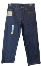 Faded Glory straight leg 10H adjustable flex fabric nwt denim jeans