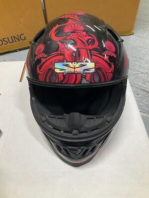 SPEED & STRENGTH SS1300 ECER22-05 WICKED RED BLACK HELMET XS