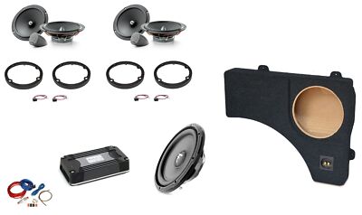 Focal Kit Lautsprecher + Verstärker + Subwoofer Für Mercedes Viano W639