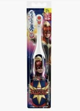 Arm  Hammer Captain Marvel Kid's Spinbrush Powered Toothbrush NEW