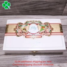 My Father Cigars Petit Robusto Le Bijou Empty Wood Cigar Box 10.25" x 6" x 2.25"