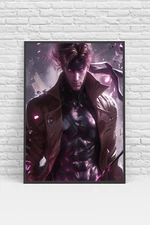 Gambit X-Men Marvel Comic Poster Print - No Frame