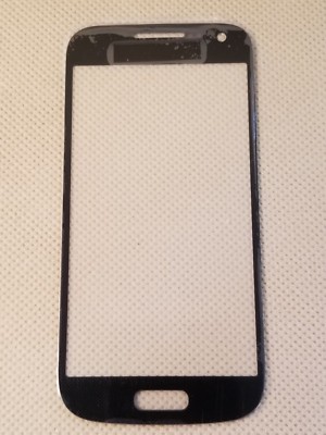Samsung Front Screen Glass Lens Galaxy S4 mini i9190 i257 i435 L520 R890 - BLACK