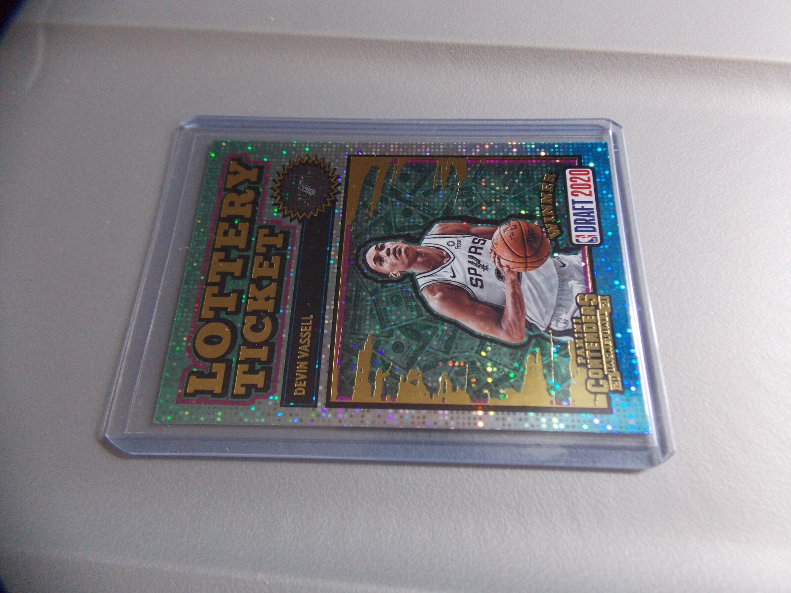 DEVIN VASSELL 2020-21 Panini Contenders #6 Lottery Ticket ROOKIE RC SP Spurs