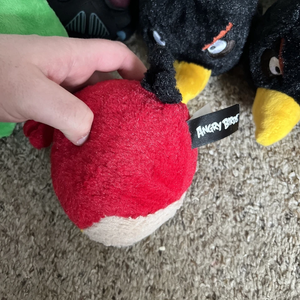 LOTE de peluches Angry Birds Foto 3 de 4