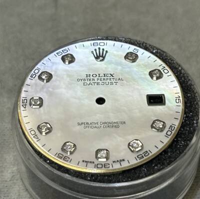 Rolex 41mm Datejust Custom MOP Diamond Dial For Model 126334 & 126300 MINT
