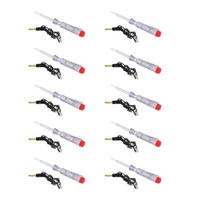 10pcs Current Tester Phase Electrical Voltage Tester Induced Electric Pen Detect