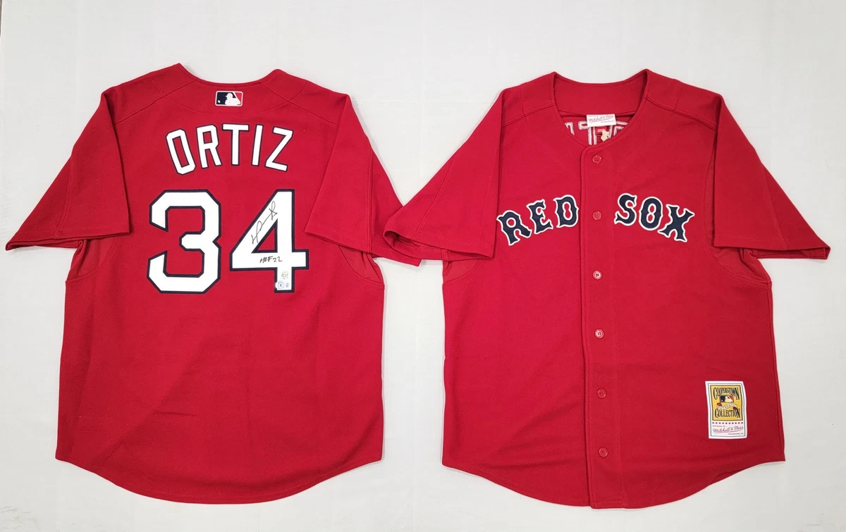 David ortiz sales red jersey