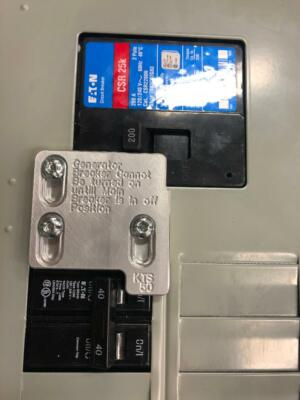 #ad Generator Interlock Kit Eaton Cutler Hammer Br 150 amp and 200 amp panels $54.95