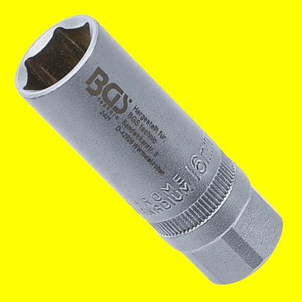 "Bgs 2401 ZüNdkerzenschlüSsel ZüNdkerzen Nuss Werkzeug 16Mm Antrieb 12,5Mm (1/2\")"-image