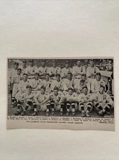 Los Angeles Angels Jigger Statz Elmer Jacobs 1926 Baseball Team 4X6 Picture