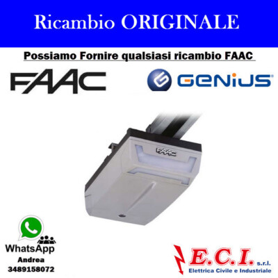 Actionneur D600 24V 600N A Remorquage pour Porte Garage Coulissante, FAAC 110600