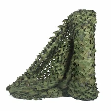 Outdoor Military Woodland Camouflage Netting Cutable Camo Net Camping Hunting